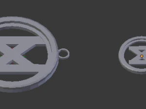 dagaz pendant 3D Print Model