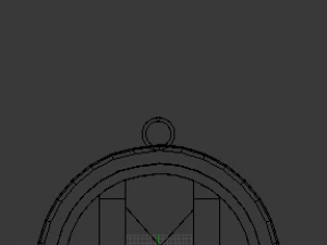 dagaz pendant 3D Print Model