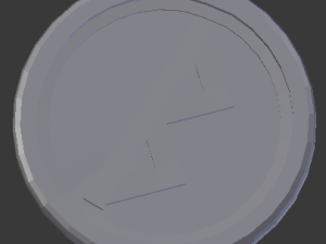 berkanan coaster Modello di stampa 3D