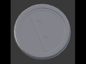 berkanan coaster Modello di stampa 3D