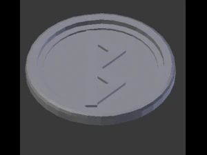 berkanan coaster 3D Print Model