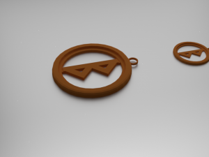 berkanan pendant 3D Print Model