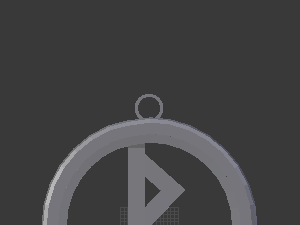 berkanan pendant 3D-printmodel