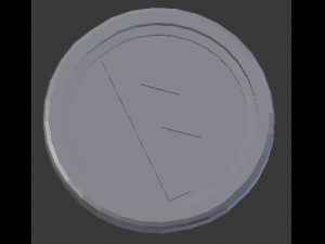 ansuz coaster 3D-printmodel