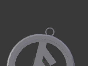 ansuz pendant 3Dプリントモデル