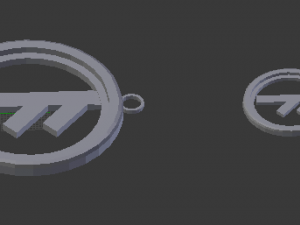 ansuz pendant 3Dプリントモデル