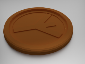 algiz coaster 3D-printmodel