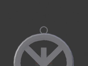 algiz pendant 3D Print Model