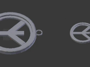 algiz pendant 3D Print Model