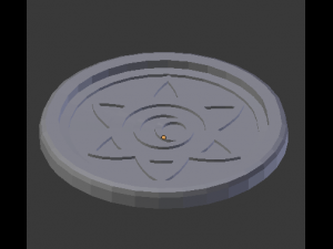 svadhisthana sacral chakra coaster Modèles 3D en vedette