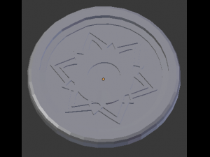 sahasrara crown chakra coaster 3D प्रिंट मॉडल