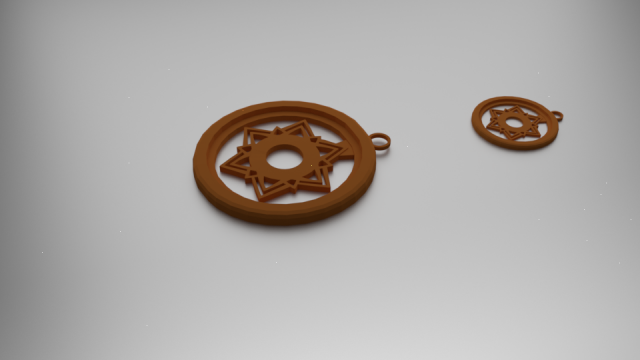 sahasrara crown chakra pendant Modèles 3D en vedette .c4d .max .obj .3ds .fbx .stl .blend