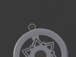 sahasrara crown chakra pendant Modèles 3D en vedette