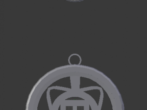 muladhara root chakra pendant 3D Print Model