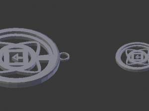 muladhara root chakra pendant 3D Print Model