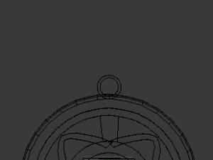 muladhara root chakra pendant 3D Print Model