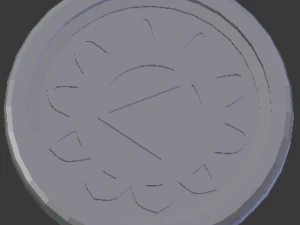 manipura solar plexus chakra coaster 3D Print Model