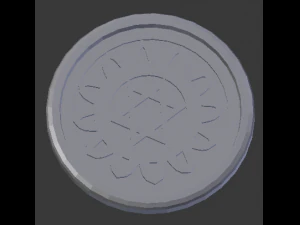 anahata heart chakra coaster 3D Print Model