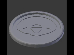porta copos para chakra do terceiro olho Anja Modelo de Impressão 3D