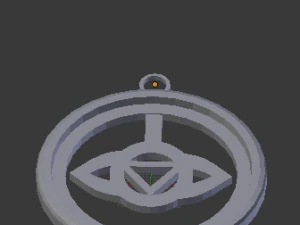 anja third eye chakra pendant 3D Print Model