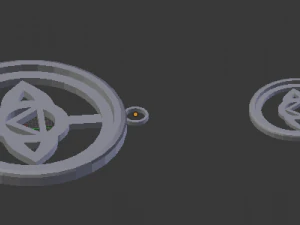 anja third eye chakra pendant 3D Print Model