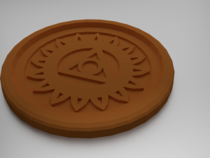 vishuddha throat chakra coaster Modèles 3D en vedette