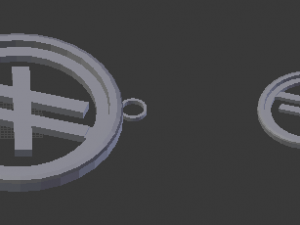 contra parallels pendant 3D 打印模型