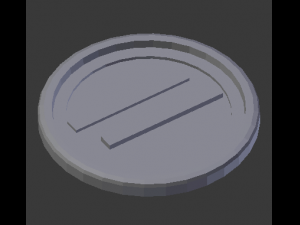 parallels coaster 3D Baskı Modeli