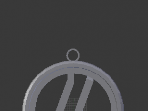 parallels pendant 3Dプリントモデル