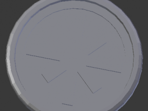 septiles coaster Model Cetak 3D