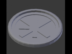 septiles coaster Model Cetak 3D