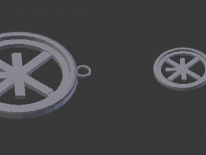 septiles pendant Modelo de Impressão 3D