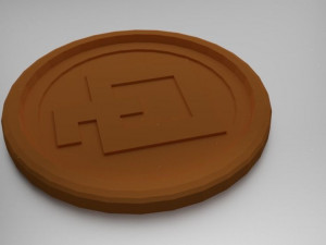sesqui quadrates coaster 3D प्रिंट मॉडल