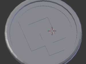 sesqui quadrates coaster Model Cetak 3D