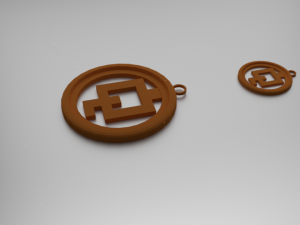 sesqui quadrates pendant 3D Print Model