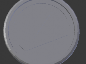 semi squares coaster 3D Print Model