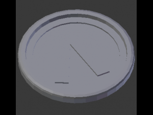 semi squares coaster 3D Print Model