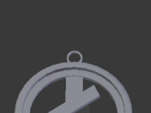 semi squares pendant 3D Print Model