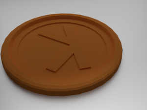 inconjunctions coaster 3Dプリントモデル