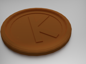 semitiles coaster 3D प्रिंट मॉडल