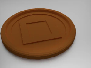 posavasos cuadrados Modelo de impresión 3D