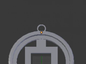 pingente de quadrados Modelo de Impressão 3D