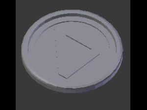 trines coaster 3D Print Model