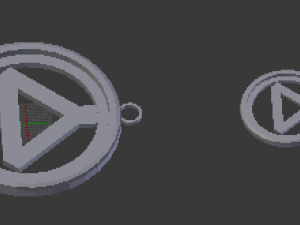 trines pendant 3D 프린트 모델