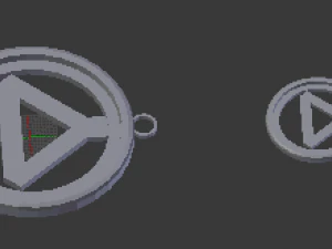 кулон трины 3D Принт Модель