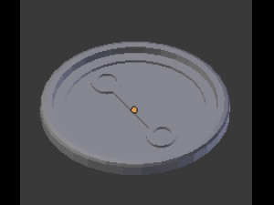 oppositions coaster Model Cetak 3D
