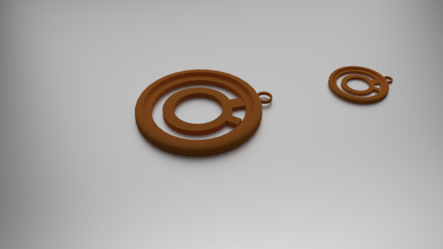 conjunctions pendant Model do druku 3D .c4d .max .obj .3ds .fbx .stl .blend 