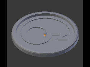 nessus coaster Model Cetak 3D