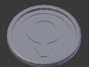 eris coaster 3D Baskı Modeli