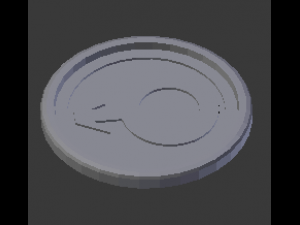 eris coaster 3D Baskı Modeli